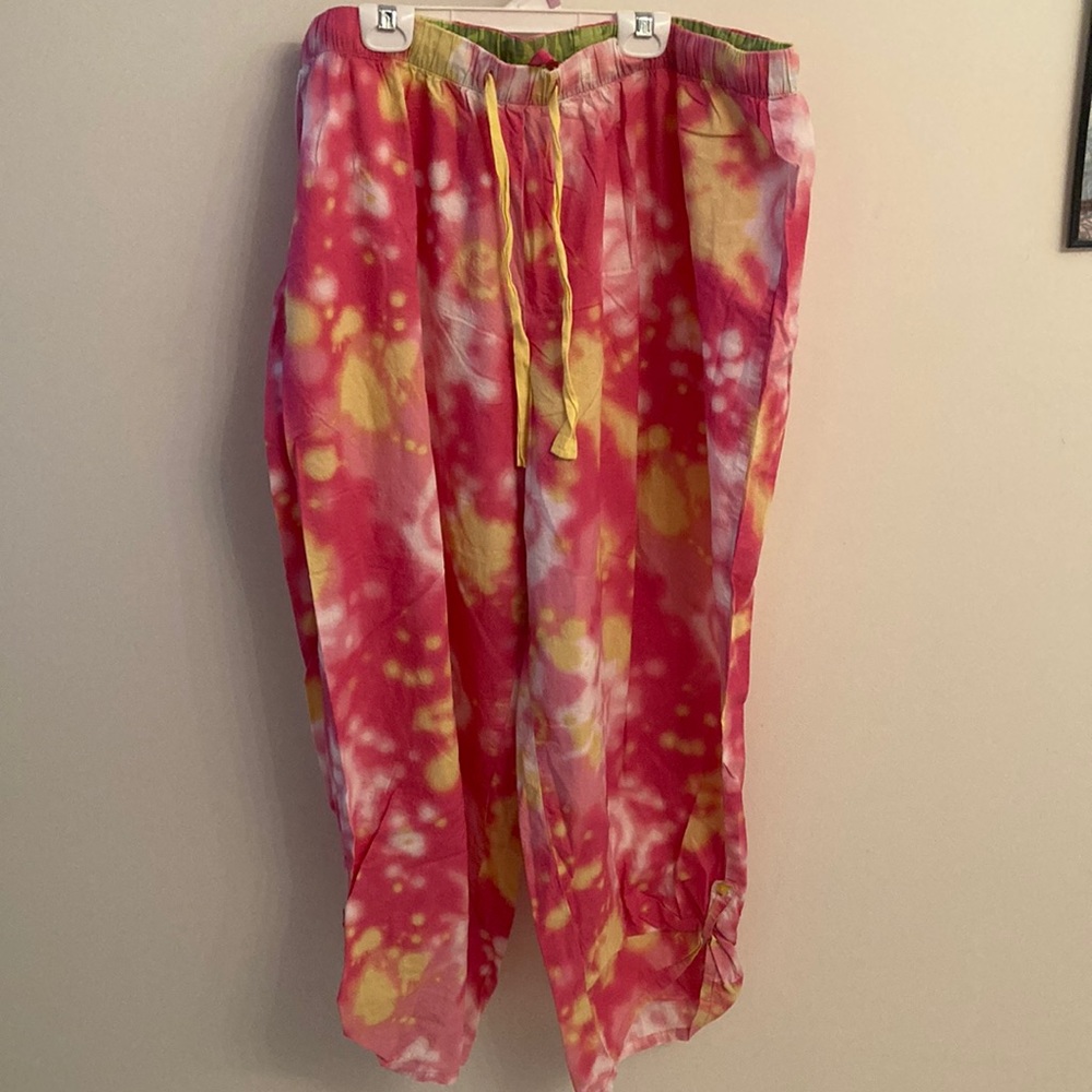 Jenni by Jennifer Moore Sz 2X Tie Dye Lounge Pants